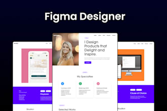 create stunning UI UX design in figma for web and mobile app
