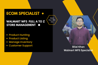 manage your walmart wfs store