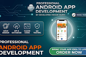 do an android application using kotlin or java