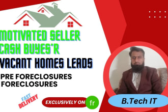 provide motivated sellers and cash buyers leads with skip tracing