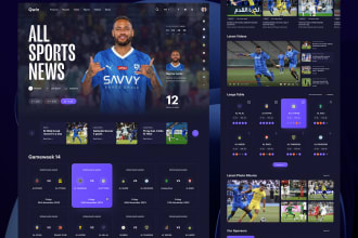 sport website gym fitness website sport blog workout website design redesign