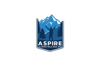 create a unique mountain cycle logo design