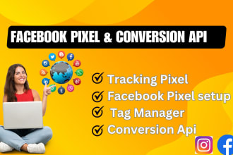 setup  meta facebook pixel or conversion API