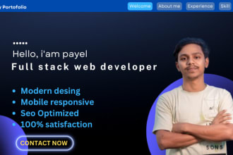 create personal portfolio, blog, business website in worpress