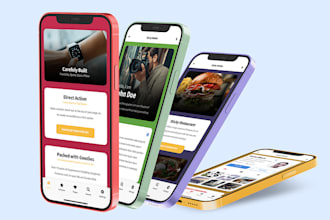 build your single page website or progressive web app