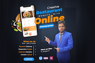 build restaurant and catering website with online ordering system