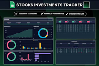 do stock market tracker for investments in google sheets