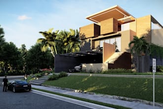 sketchup 3d affordable commercial building, house modeling, rendering