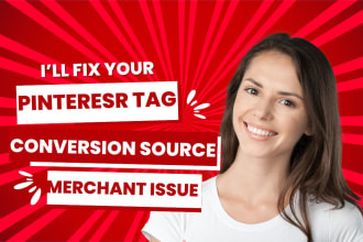 install pinterest tag and fix conversion  source issues