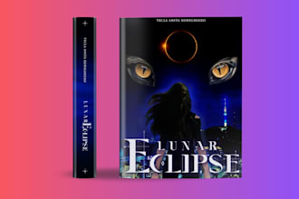design a tailored cover and mockup for your book and ebook