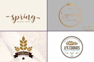make a restaurant food bakery juice coffee logo design