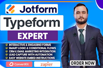 create mobile responsive jotform and typeform