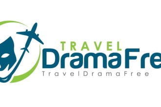 design eco travel, adventure, vacation logo for you