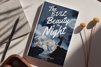 create minimalistic book cover design for amazon kdp as book cover