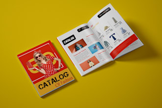 design brochures, product catalog, catalogue, sell sheet, lookbook, booklet