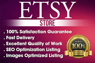 do killer SEO optimized products listings with tags on etsy