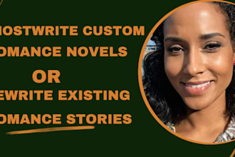 romance ghostwriter ebook writer fiction story