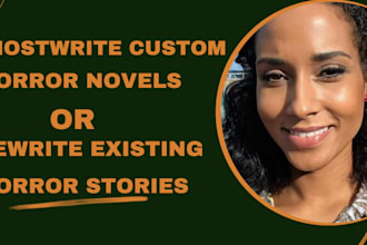 horror ghostwriter ebook writer fiction story