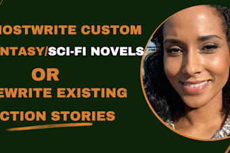science fiction fantasy ghostwriter ebook writer
