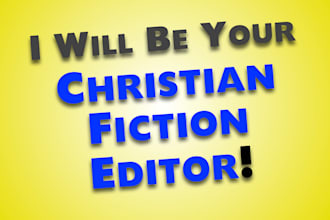 be your christian fiction editor