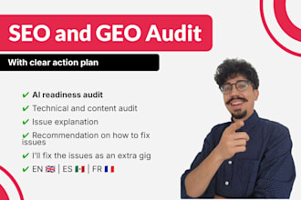 do a complete SEO and GEO audit for your website