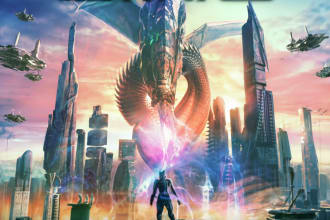 design fantasy and sci fi book cover or ebook cover