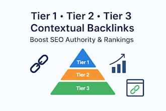 do tier 1 tier 2 tier 3 contextual backlinks for SEO ranking