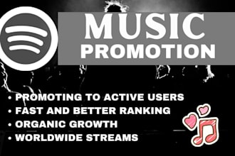 do music promotion worldwide top playlist promo to increase music fanbase