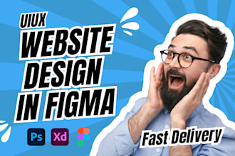 do web design, uiux, landing page, wireframe, in figma