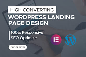 create and design responsive wordpress  website  in elementor and fix errors