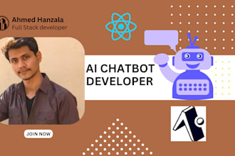 build chatbots and integrate with webapp