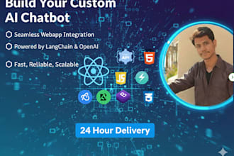 build chatbots and integrate with webapp