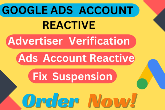 do verification of your google ads account suspension