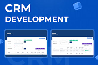 build CRM software using PHP javascript react laravel
