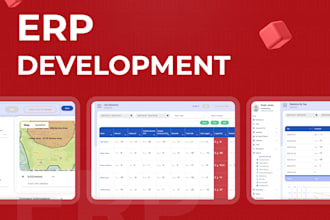 build erp software using php javascript react laravel