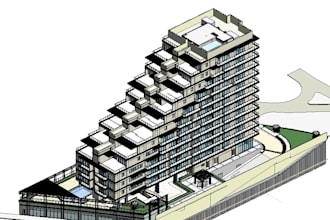 convert your autocad 2d plans into revit bim model