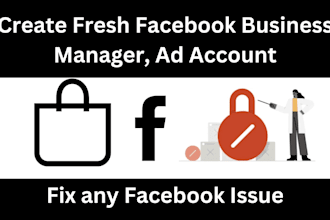 create fresh facebook business manager and ads account