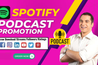 promote your podcast to increase the download audience