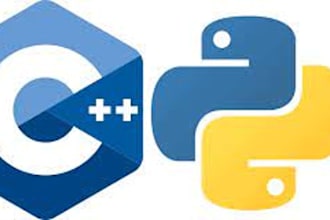 help you with c, cpp, and python projects, assignments and code related issues