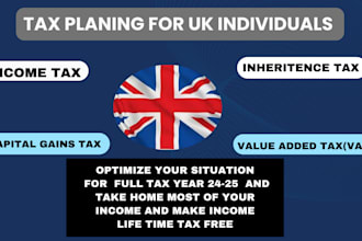 do detailed UK tax planning tax consulting and tax filing for you