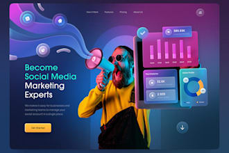 develop informational wordpress website for marketing agency