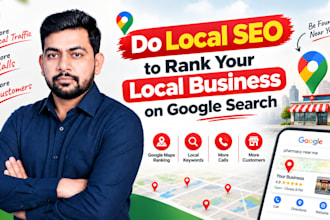 do local SEO to rank your local business on google search