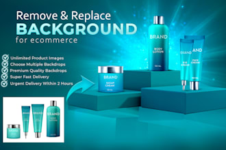 remove and replace backgrounds for ecommerce