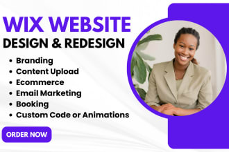 do wix website redesign, wix website design, wix redesign, wix studio SEO