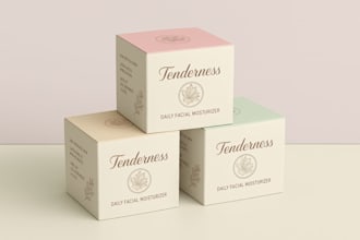 design creative product packaging, labels, and gift box
