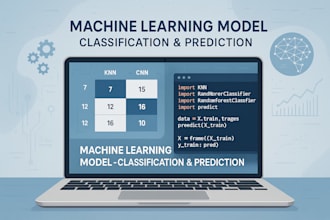 build machine learning models for classification, regression, or prediction