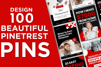 design custom business pinterest pins within 24 hours