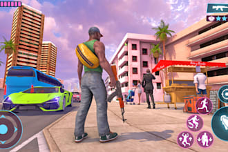 do 2d 3d game development for android, ios , console games