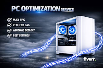 optimize your pc for high fps gaming, streaming, and no lag