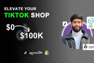 set up tiktok shop, link with shopify, manage affiliate tiktok shop